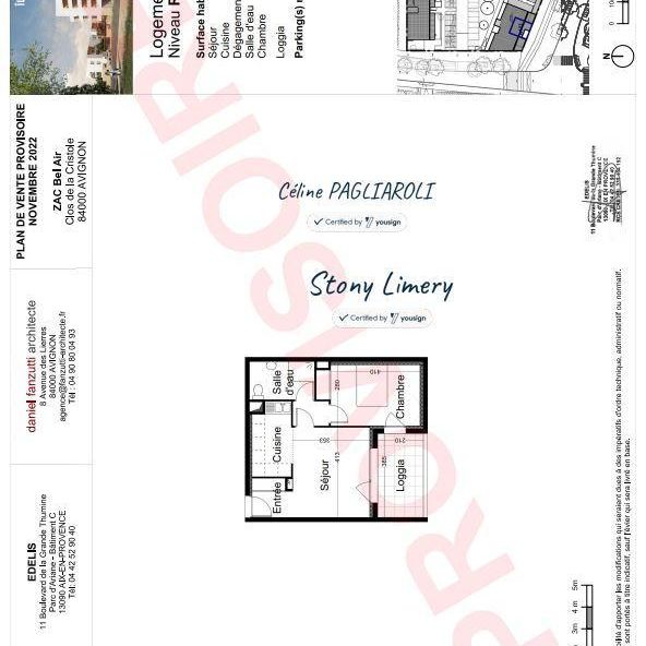 Location Appartement 2 pièces 43m² AVIGNON 84000 - Photo 2