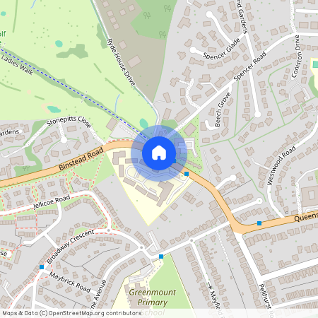 St Vincents Cottages, Binstead Road