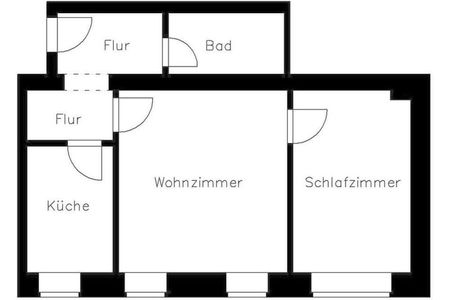 Schöne 2-Raum Altbauwohnung - Photo 3