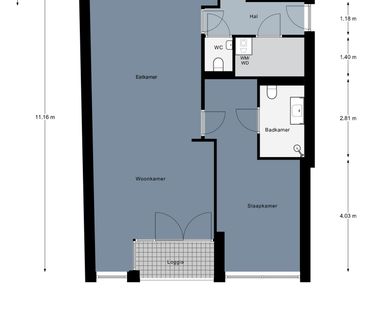 Appartement te huur: Grotestraat 140 7607 CW Almelo - Foto 2