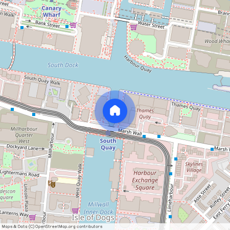 Denison House, 20 Lanterns Way, Canary Wharf, South Quay, London, E14 9JL