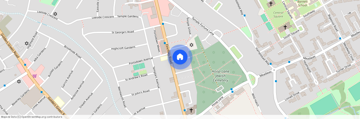 Dingwall Gardens, Temple Fortune, London, NW11