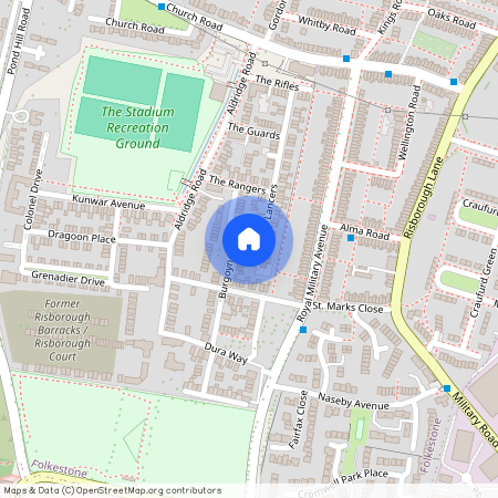 36 The Lancers, 5 The Droveway, CT20 3FS