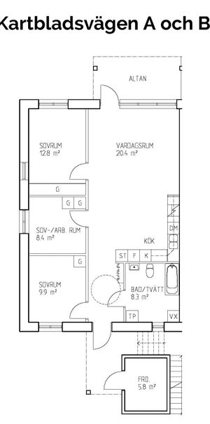 Kartbladsvägen 7 B - Foto 2