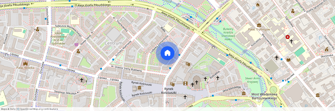 ul. Sienkiewicza 7A, Centrum, Białystok, podlaskie