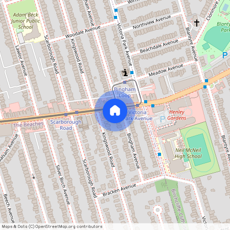 1007 Kingston Road Unit# B, Toronto