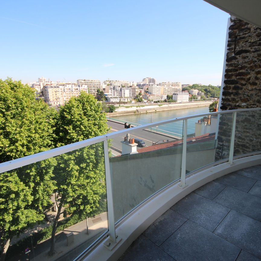 Appartement trois chambres traversant, étage élevé, Ile de la Jatte, Neuilly-sur-Seine - Photo 1