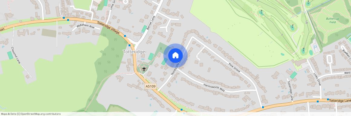 Northcliffe Drive, Totteridge, London, N20