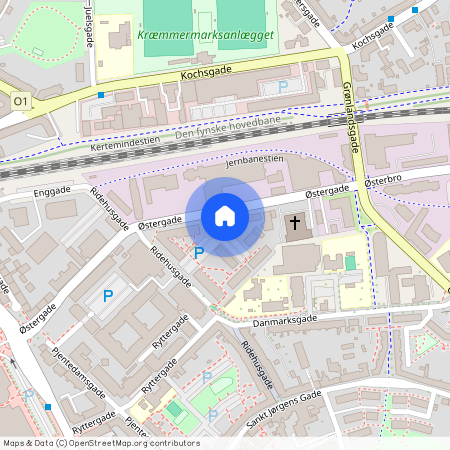 st. tv, Østergade 51A, 5000, Odense C