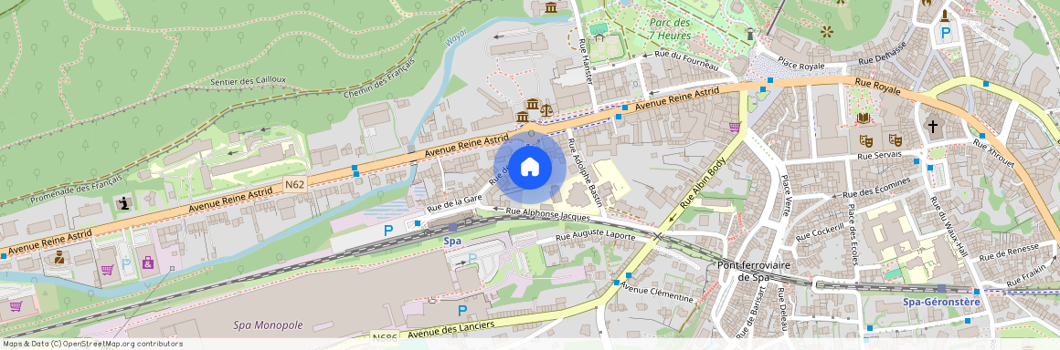 Rue De La Gare, 8, 4900, Spa