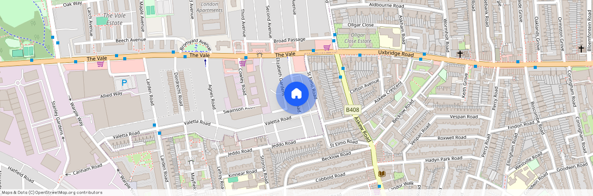 Davis Road, Wendell Park, W3