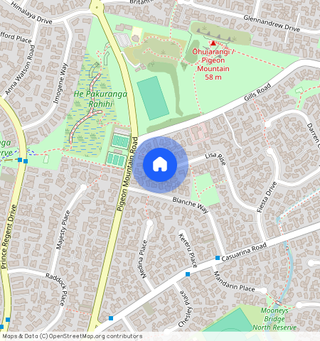 ** Lisa Rise, Manukau City, Half Moon Bay