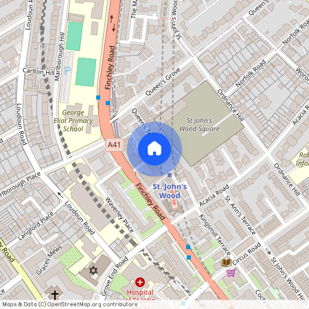 Queens Terrace, Little Venice, NW8