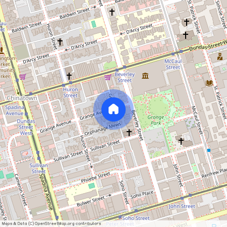 13 Grange Avenue nd Flr, Toronto