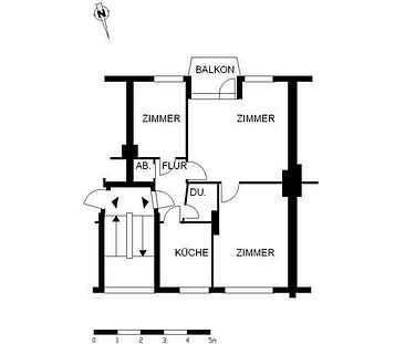 Renovierte 2,5-Zimmer-Wohnung mit Balkon - Photo 5