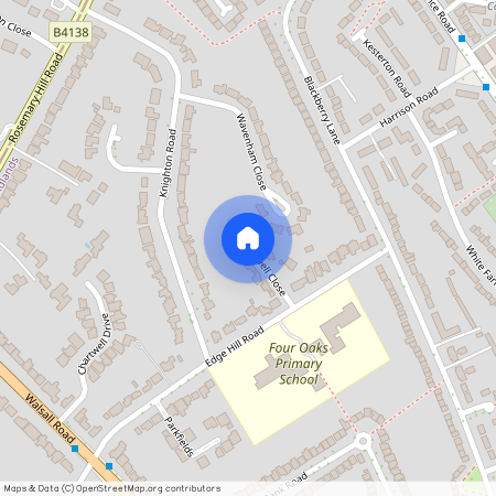 Berkswell Close, Four Oaks, Sutton Coldfield B74 4PB