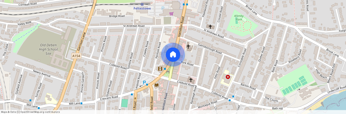 Hamilton Road, Felixstowe, IP11