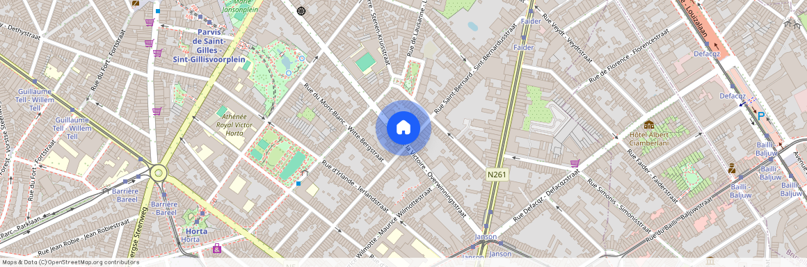 Rue de la Victoire, 170, 3, 1060, Saint-Gilles