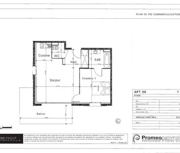 Location Appartement 2 pièces 44m² LE CANNET DES MAURES 83340 - Photo 6