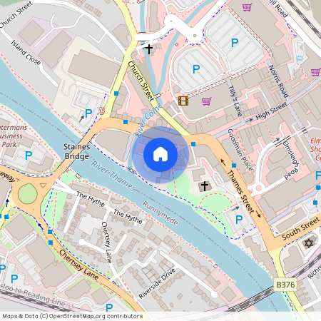 Old Town Hall, Market Square, Staines-upon-Thames, Surrey, TW18