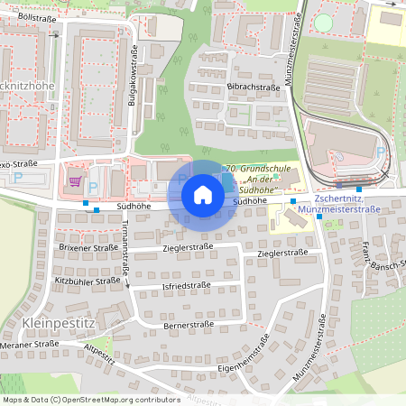 Dresden Kaitz/ Nähe Südhöhe