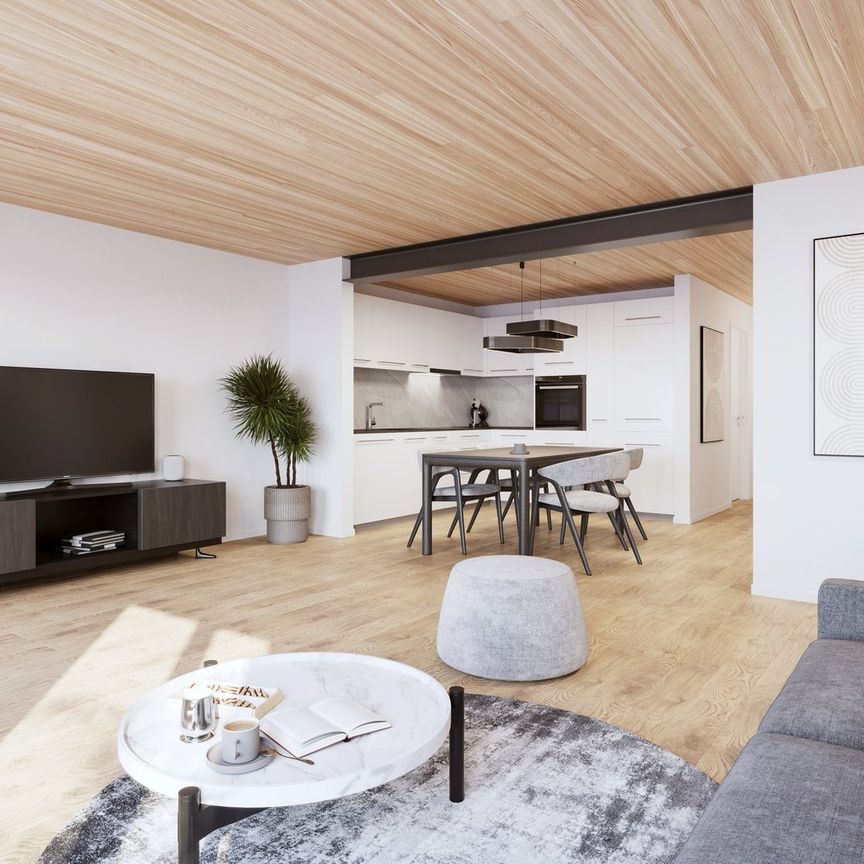 Erstvermietung: 3.5 Zimmer mit 50.8 m² Privatgarten – Neubau in Kerns - Photo 1
