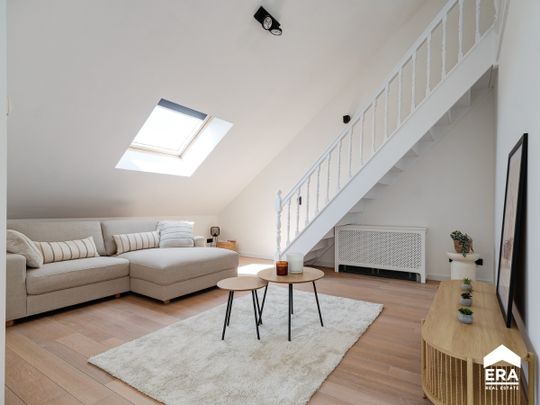 Vernieuwd duplexapp met 3 slp en terras in centrum Alken - Photo 1