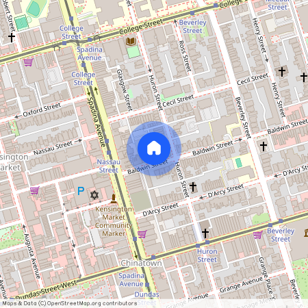 114 Baldwin Street Unit# Bsmt, Toronto