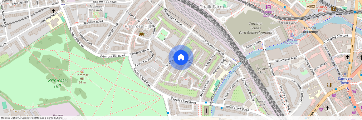 Primrose Hill, London, NW1