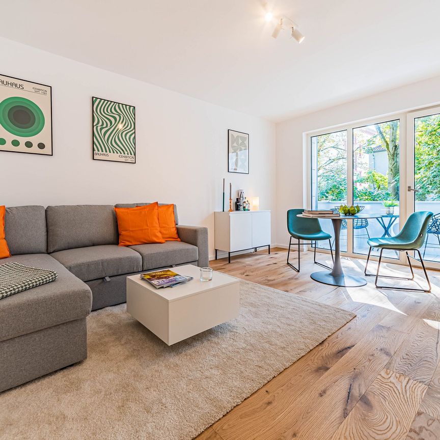 City-Residence: Frisch renovierte 2-Zimmer-Wohnung mit Balkon in der Nähe des Holzhausenparks - Foto 1