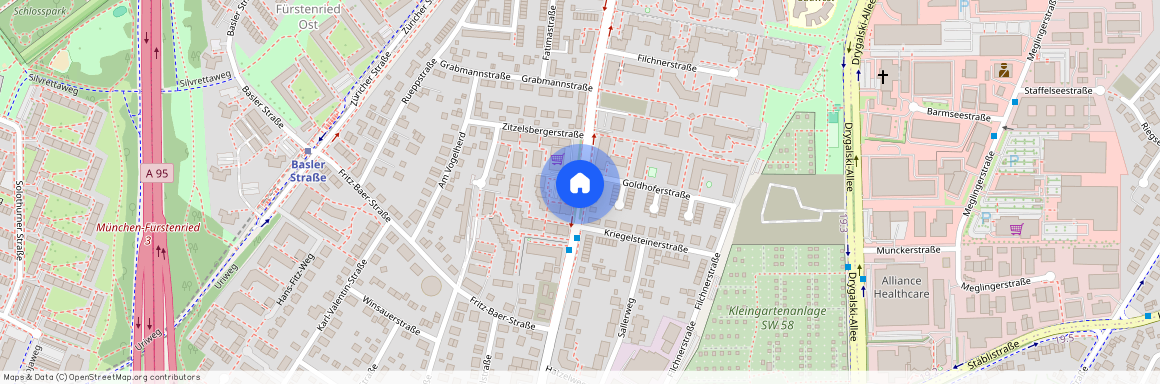 Forstenriederallee, 81476 München - Thalk.Obersendl.-Forsten-Fürstenr.-Solln