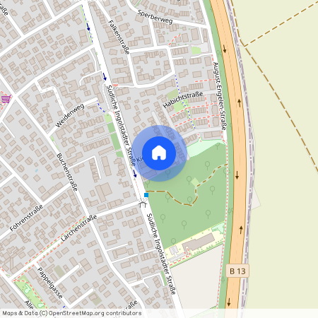 Südliche Ingolstädter Straße, 85716 Unterschleißheim ca. 15, 0 km north of Munich-center