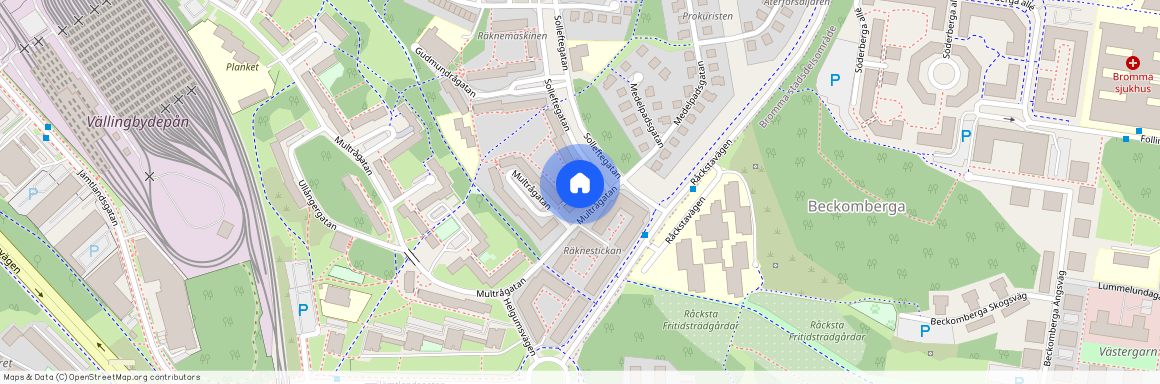 Multrågatan 4, Råcksta