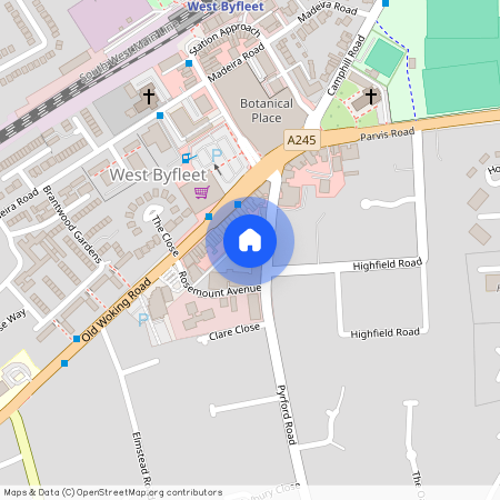 KT1, West Byfleet