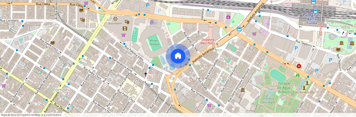 Rua Padre Antônio Tomás, 248 - Água Branca, São Paulo - SP