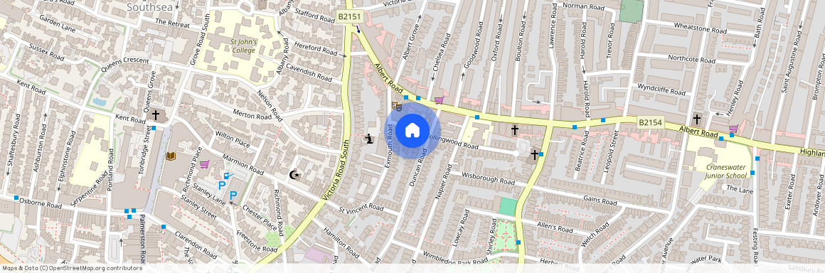 Collingwood road, Southsea