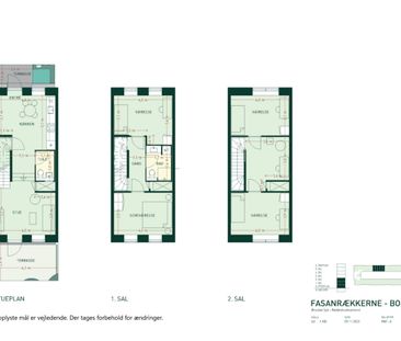 Rummeligt 3-etages rækkehus med to private terrasser og to toiletter - Foto 5