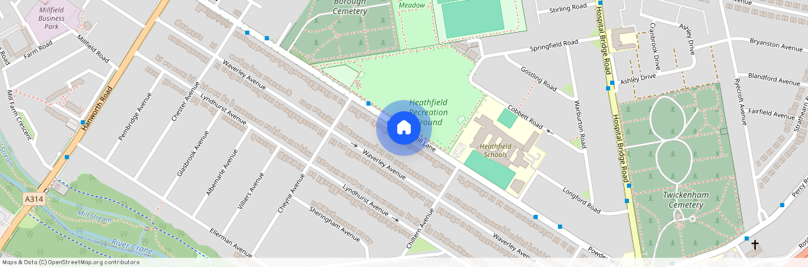 Powder Mill Lane, Twickenham, TW2 6EG