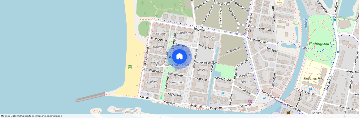 Esplanaden, Lomma