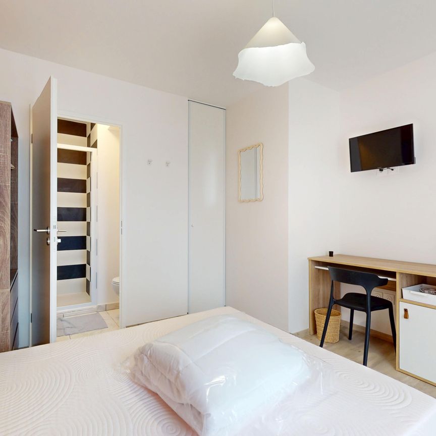 TARISSAN A02 Colocation 6 chambres à Toulouse - Photo 1