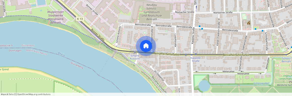 Benrather Schloßallee 23, 40597 Düsseldorf - Benrath