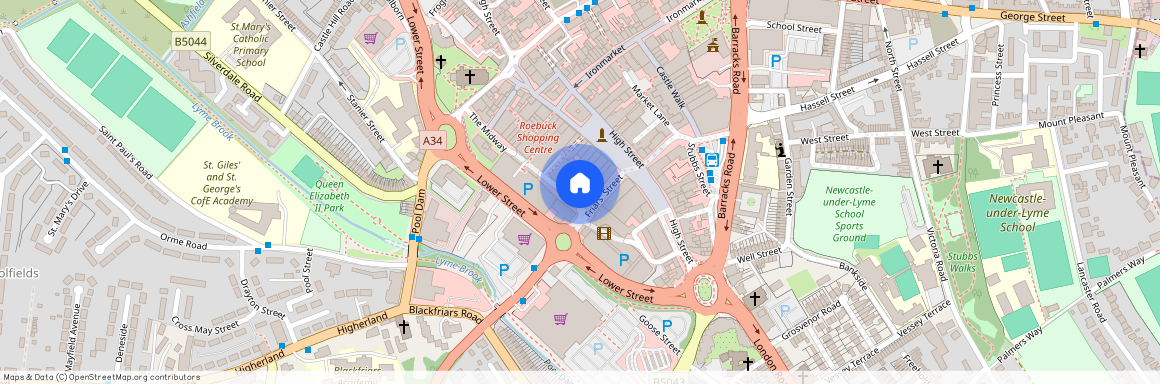 The Midway, Newcastle-Under-Lyme ST5