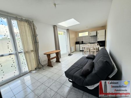 DURY, Métropole Sud d'Amiens : Studio meublé de 26m² - Photo 4