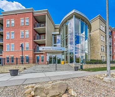 1 bedroom apartment with underground parking in the Gateway South Centre | 4308 - 11811 Lake Fraser Drive SE, Calgary - Photo 1