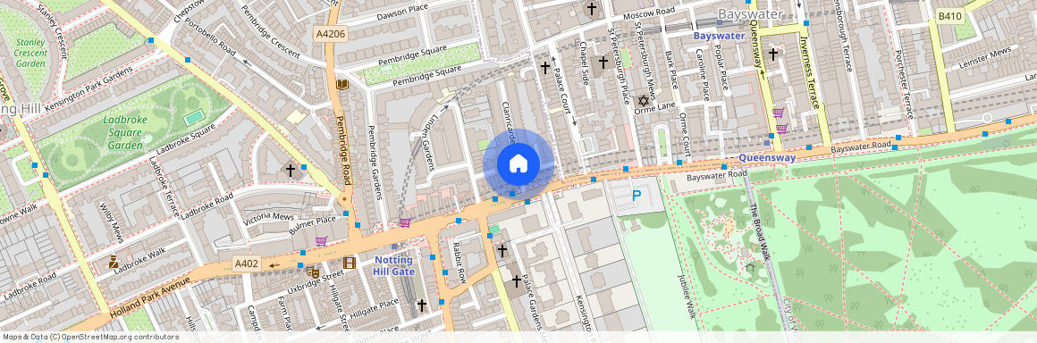 Clanricarde Gardens, Notting Hill Gate, London, W2