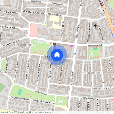 Gerardusplein, 5644 LC, Ranonkelstraat, Eindhoven