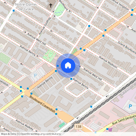 2555 Av. Benny App. 810 H4B1N1 Montréal (Côte-des-Neiges/Notre-Dame-de-Grâce) Montréal Notre-Dame-de-Grâce