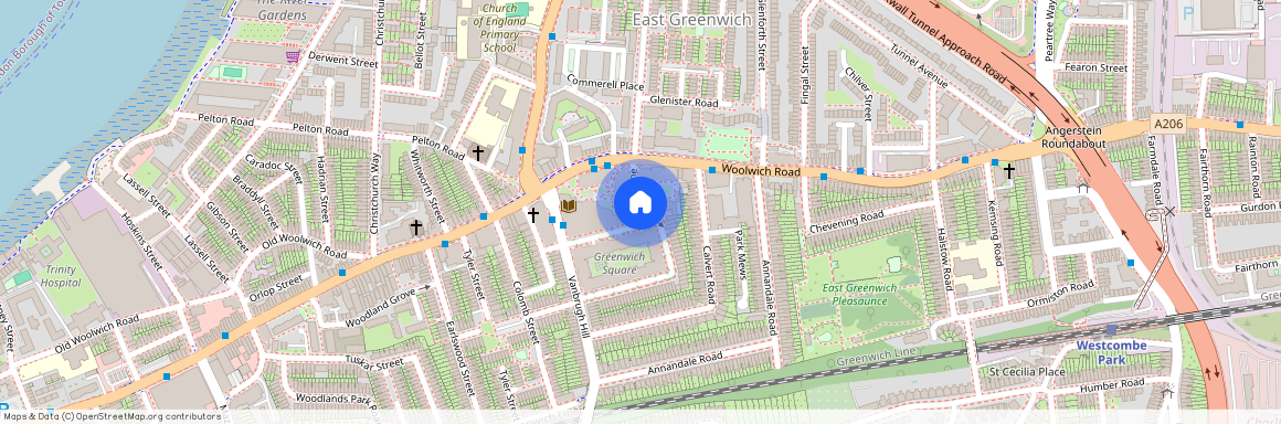 Hawthorne Crescent, Greenwich, London, SE10