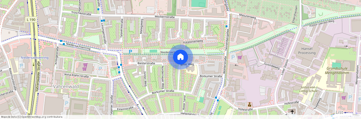 Sylter Weg 17, 30163 Hannover OT List