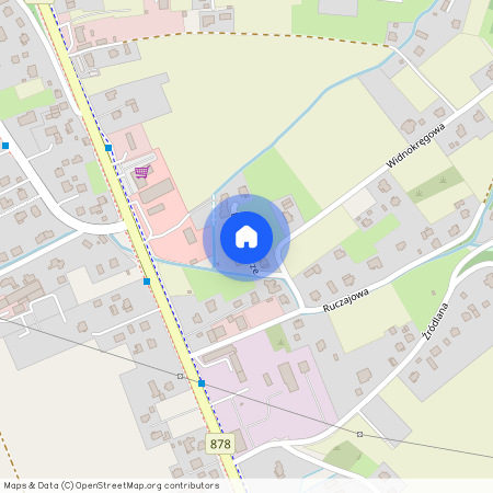 ul. Białe Wzgórze, Biała, Rzeszów, podkarpackie